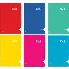 Keskin Color A4 40 Yaprak Kareli Plastik Kapak Tel Dikişli Cool Defter 321802-99 (12 Li Paket)