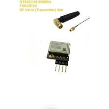 Egne 868MHZ Fsk/gfsk Rf Verici Seti (NTX05CS8-SET)
