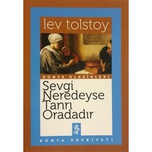 Venedik Yayınları Lev Tolstoy Sevgi Neredeyse Tanrı Oradadır Normal Boy Türkçe Edebiyat Kitabı