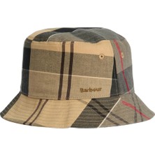 Barbour Telfield Tartan Bucket Şapka TN31 Dress Tartan