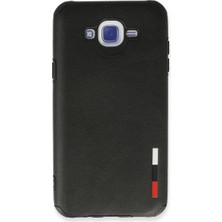 Galaxy J7 Kılıf Loop Deri - Siyah