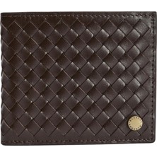 Barbour Farne Woven Deri Cüzdan BR11 Brown
