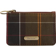 Barbour Deri Coin Purse Çanta Charm TN11 Classic Tartan