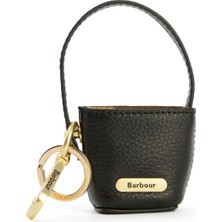 Barbour Deri Bucket Çanta Charm BK11 Black