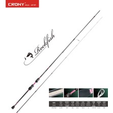 Colmic Crony Rock Fish RFS-782 234 cm 1.8-6 gr Lrf Kamışı