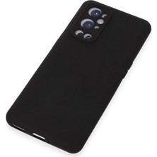 DS LLC Ieg™  One Plus 9 Pro Kılıf Nano Içi Kadife Silikon - Siyah