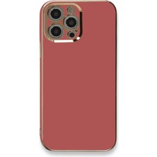 DS LLC Ieg™  Iphone 12 Pro Max Kılıf Volet Silikon - Kırmızı