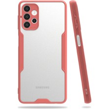 DS LLC Ieg™  Samsung Galaxy A72 Kılıf Platin Silikon - Pembe