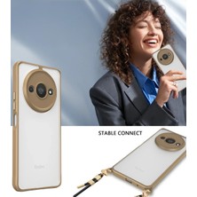 DS LLC Ieg™  Xiaomi Redmi A3 4g Kılıf Penta Silikon Kılıf - Titan Gri