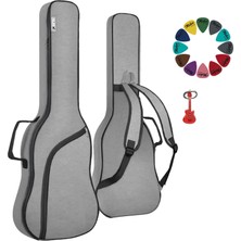 Midex CS-41 Case Akustik Gitar Soft Case Kalın Çanta Kılıf Gigbag (Pena Hediyeli)