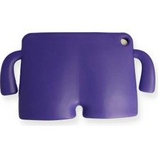 DS LLC Ieg™  Ipad 4 9.7 Kılıf Karakter Tablet Silikon - Mor