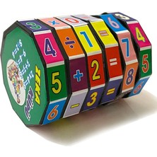 Bibizde Eğitici Zeka Küpü Matematik Işlem Küpü Eğlenceli Tasarım ve Aile ile Oynanabilir