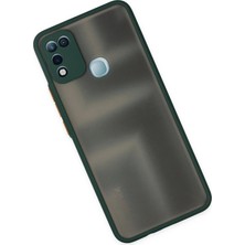 DS LLC Ieg™  Infinix Hot 10 Play Kılıf Montreal Silikon Kapak - Yeşil