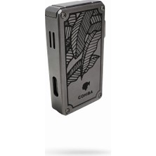 Cohiba Pro Çakmağı ve Klasik Ürün Ikili Jet Yanma(Kişiye Özel Isimyazılır).