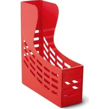 Mas 840 Kırmızı Magazinlik Kutu Klasör 85 mm x 255 mm x 295 mm Şık ve Kullanışlı