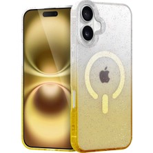 Elma Shop Iphone 16 Plus Pummel Shiny Magsafe Kapak - Gold