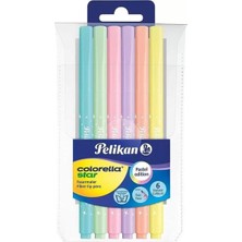  pelikan keçeli kalem colorella pastel jumbo 6 renk 411 818063