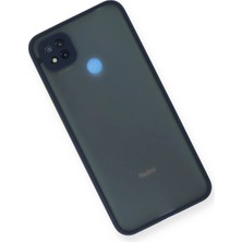 DS LLC Ieg™  Xiaomi Redmi 9c Kılıf Montreal Silikon Kapak - Lacivert