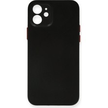 Elma Shop Iphone 12 Kılıf Pp Ultra Ince Kapak - Siyah