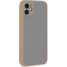 DS LLC Ieg™  Iphone 12 Kılıf Montreal Silikon Kapak - Pembe