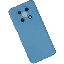 DS LLC Ieg™  Huawei Nova Y90 Kılıf Nano Içi Kadife Silikon - Mavi