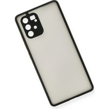 DS LLC Ieg™  Samsung Galaxy A91 / S10 Lite Kılıf Montreal Silikon Kapak - Siyah