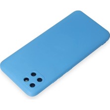 DS LLC Ieg™  Realme C11 Kılıf Nano Içi Kadife Silikon - Mavi