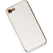 DS LLC Ieg™  Iphone 7 Kılıf Volet Silikon - Beyaz