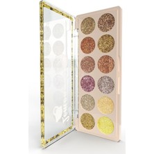 Iman Of Noble Lemonade Craze 12'Li Göz Farı Paleti No 02 Sarı Tonları ile Toz Yapıda