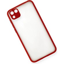 DS LLC Ieg™  Huawei Y5P Kılıf Montreal Silikon Kapak - Kırmızı