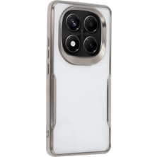 DS LLC Ieg™  Xiaomi Redmi Note 14 Pro Plus Kılıf Boyi Silikon Kapak - Titan Gri