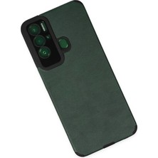 DS LLC Ieg™  Tecno Pova Neo Kılıf Loop Deri Silikon - Yeşil