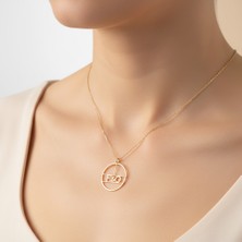 Tabitela 14 Ayar Altın Kolye Ucu F&o GM11480 0.5 gr