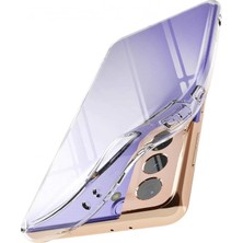DS LLC Ieg™  Samsung Galaxy S21 Plus Kılıf Lüx Şeffaf Silikon