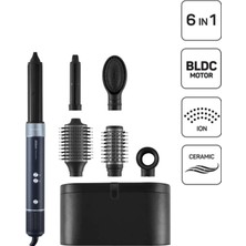Arzum AR5166 Revolution BLDC Ionic Hava Üflemeli Saç Şekillendirici 6 Farklı Başlıklı, 1500W, Siyah