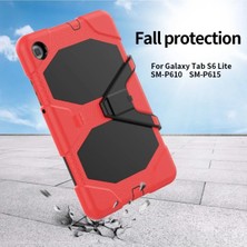 DS LLC Ieg™  Samsung Galaxy T500 Tab A7 10.4 Kılıf Griffin Tablet Kapak - Kırmızı