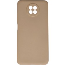 Elma Shop Note 9 5g Kılıf Nano Içi Kadife - Bej