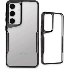 DS LLC Ieg™  Samsung Galaxy S25 Kılıf Boyi Silikon Kapak - Siyah