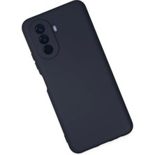 DS LLC Ieg™  Huawei Nova Y70 Kılıf Nano Içi Kadife Silikon - Lacivert