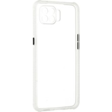 DS LLC Ieg™  Oppo Reno 4 Lite Kılıf Miami Şeffaf Silikon - Şeffaf