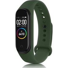 Elma Shop Mi Band 7 Klasik Kordon - Haki Yeşil