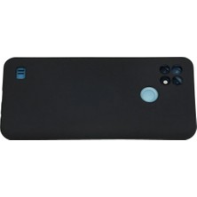 DS LLC Ieg™  Realme C21 Kılıf Nano Içi Kadife Silikon - Lacivert