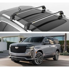 Turtle Can Carry Cadıllac Escalade (Gmt K2XL) Suv 2015->2020 Portbagaj Ara Atkı Seti, Gri