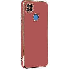 DS LLC Xiaomi Redmi 9c Kılıf Volet Silikon - Kırmızı