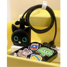 DS LLC Iphone 18W/20W Uyumlu Şarj Aleti Kılıfı, Şarj Kablosu Örme Aparatı, Toparlayıcı,