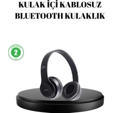 DS LLC Bluetooth 5.0 Kablosuz Kulaklık – Extra Bass, Tf Kart Desteği, 3.5mm Aux Girişli