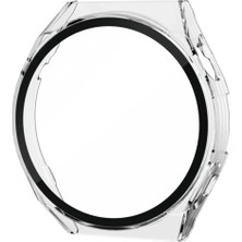 DS LLC Ieg™  Huawei Watch Gt3 Pro 46MM Dota Camlı Kasa Ekran Koruyucu - Şeffaf