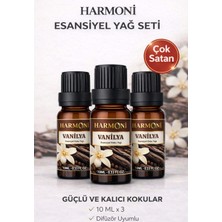 Harmoni Vanilya Esansiyel Uçucu Koku 10ML Difüzör Esansı Buhurdanlık Yağı ve Oda Kokusu