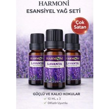 Harmoni Lavanta Esansiyel Uçucu Koku 10 ml Difüzör Esansı Buhurdanlık Yağı ve Oda Kokusu