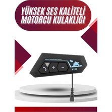 DS LLC Intercom Bluetooth Kask Kulaklık Motosiklet Kulaklık 5.0 Bluetooth